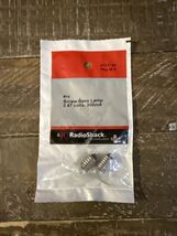 Radio Shack 272-1132 Pack of 2 #14 Miniature Lamps 2.47 Volt 300mA Mini ... - $181.00 MXN