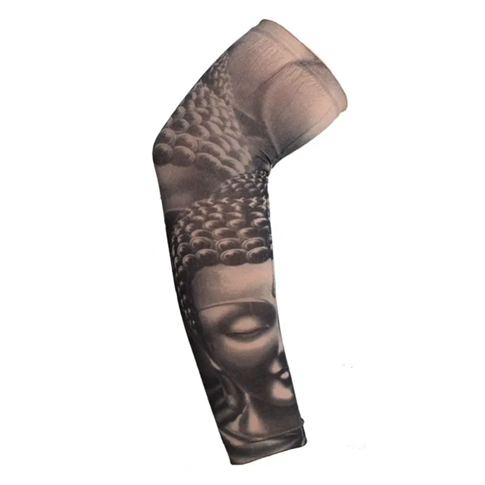 1Pcs New Flower Arm Tattoo Sleeves Seamless Outdoor Riding screen Arm Sleeves  U - $151.67