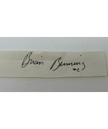 Brian Benning St. Louis Blues Autograph Vintage 1980s  - £7.44 GBP