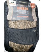 Mossy Oak Premium Rubber Automotive Floor Mats 2pc Set Camouflage Durable - $44.99