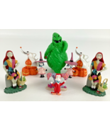 Disney Nightmare Before Christmas Deluxe PVC Figure Toppers 9pc Lot Oogi... - $67.84 CAD