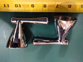 7HHH22 Pair Of Glacier Bay Faucet Handles (Bath) Chrome, Very Good Condition - £9.37 GBP