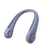 GEMS Portable Neck Fan Purple - Lightweight, Hands-Free Cooling - $242.21 MXN