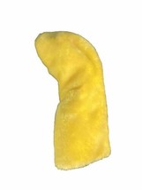 Yellow Fairway Wood Headcover In Good Condition, Please See Photos, Unbr... - $11.18