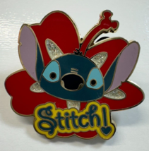 2007 Disney Lilo &amp; Stitch Hibiscus LE 1600 Pin - £23.87 GBP