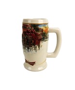 2006 Budweiser Holiday Stein, &quot;Sunset At The Stables&quot;, Ceramarte, Brazil... - $26.72 CAD