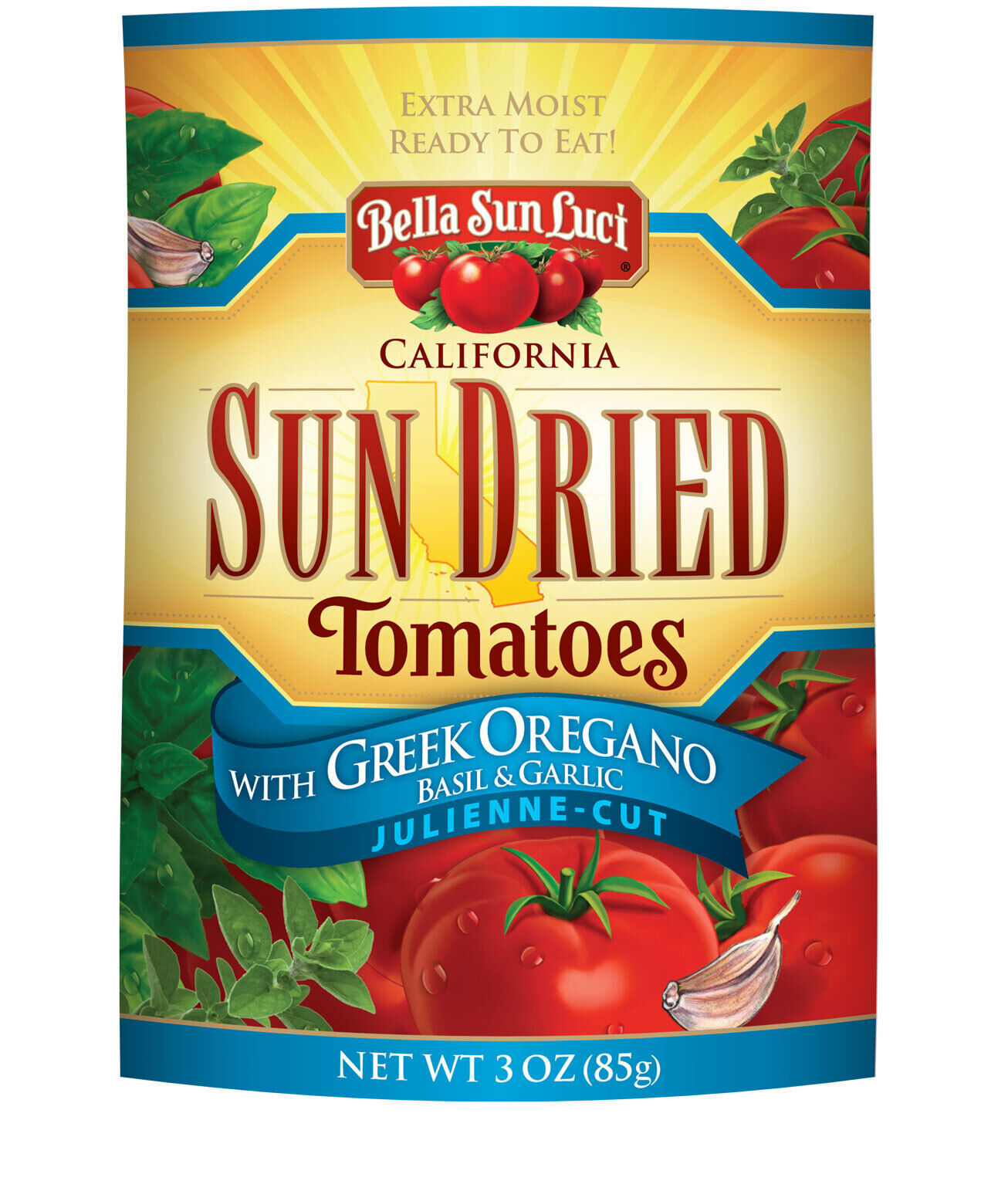 Primary image for Bella Sun Luci California Sun Dried Julienne Cut Tomatoes with Greek Oregano