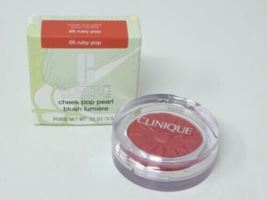 Clinique Cheek Pop Pearl Blush Pop in Ruby Pop - Full Size - New in Box - $24.90