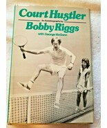 Court Hustler (1973 HC/DJ/1st) Bobby Riggs with George McGann  - $276.07 MXN
