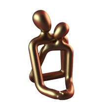 Couple Resin Statue Decor - $29.90