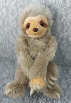 Unipak Hanging Sloth Brown Baby Tan Beige 19&quot; Plush Stuffed Animal Toy Doll 2018 - $18.98