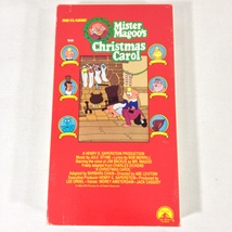 Mister Magoo&#39;s Christmas Carol -1962 Movie VHS Tape - £1.96 GBP