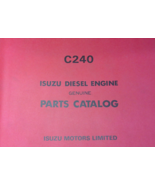 ISUZU DIESEL ENGINE C240 PARTS CATALOG - $15.99