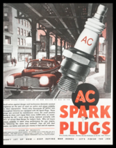 1945 Ac Spark Plugs Vintage Print Ad - £11.25 GBP