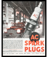 1945 Ac Spark Plugs Vintage Print Ad - £11.18 GBP