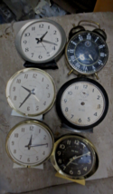 5 Vintage Westclox Big Ben Alarm Clocks Wind Up Clocks for Parts/repair - $56.09