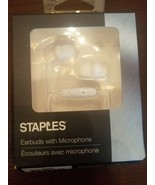 Staples Earbuds with Microphone upc 718103272315 - $20.67