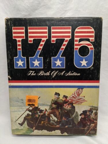 1776 The Birth Of A Nation Bookshelf Board Game Complete - $19.80