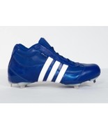 Adidas Excelsior Ex 4.0 3/4 Baseball Cleats Blue White Softball Shoes Me... - $84.99