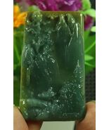 Cert&#39;d Blue water 100% Natural A Jade jadeite Pendant Landscape 山水  - €121,83 EUR