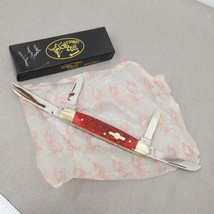 German Bull Congress Pocket Knife 214RPB Box Signed by Jim Frost - £117.70 GBP