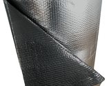 Reflective Black / Silver FOIL Double Bubble Foil Insulation Roll 4X50 2... - £106.23 GBP