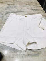 A New Day Stretch Elastizado White Shorts Size 8 - £31.05 GBP