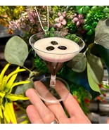 Unique ESPRESSO MARTINI BAUBLE hanging decoration XMAS TREE handmade EXP... - $18.79