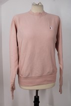 Champion Reverse Weave XS Pink Oversized Crewneck Pullover Sweatshirt - £20.77 GBP