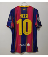 Lionel Messi #10 Barcelona 2021-22 Home Jersey