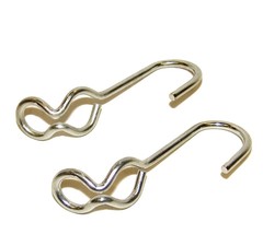 S J Hooks, Rubber Rope Hooks, Double Eye Hooks, 2 Piece Set - Shipped Fast! - $141.98 MXN