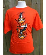 NOS VTG MAD TV Spy vs. Spy BOOM Orange Graphic Graphitti T Shirt MULTIPL... - $46.03 CAD+