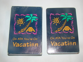 Airline Collectibles - (1990&#39;s)AMERICAN TRANS AIR (TZ) - Playing Card De... - $35.00