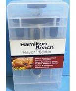 Hamilton Beach Soft Grips Stainless Steel Flavor Injector Set 2 Needles/... - $348.87 MXN