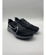 Nike React Pegasus Trail 4 Black Grey Running Shoes DJ6158-001 Men&#39;s Siz... - £87.92 GBP