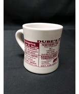 VTG Dube&#39;s Pittstop Pittsburg New Hampshire Diner Restaurant Adv. Coffee... - $13.99
