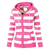 Women Ladies  Zipper Hoodies Jackets Casual Slim Long Sleeve Zip Up Sweatshirts  - £48.51 GBP