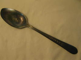 W.M. Rogers 1941 Priscilla Lady Ann Pattern 8.25&quot; Silver Plated Serving Spoon  - £6.26 GBP