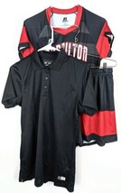 Womens Morrilton Soccer Jersey Medium Polo Shorts Lot Black Red 26 - $388.47