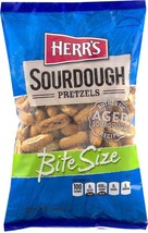 Herr&#39;s Authentic Aged Sourdough Pretzels- 16 oz. Bag (Bites, 3 Bags) - $29.65