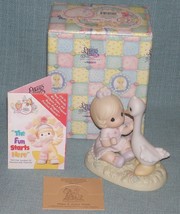 Precious Moments MAKE A JOYFUL NOISE - 272450 with Box  and Tag- Sword 1997 - $6.95
