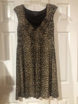 Connected Apparel  Animal  Print Women&#39;s Dress  Size 16 - £18.15 GBP
