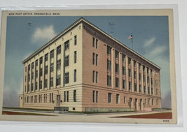 Postcard Post Office New Springfield MA Opened in 1932 Posted 1939 - £3.53 GBP