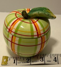 Yankee Candle Ceramic Granny Smith Apple Tea Light Holder - $8.60