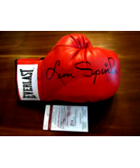 LEON SPINKS BOXING HEAVYWEIGHT CHAMP SIGNED AUTO VTG EVERLAST BOXING GLO... - €171,94 EUR