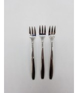 3 REED &amp; BARTON REBACRAFT EUC STAINLESS FLATWARE SEAFOOD SHRIMP COCKTAIL... - £15.39 GBP