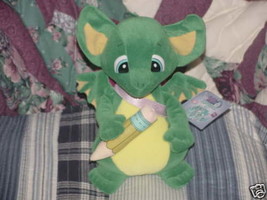 10&quot; Pocket Dragon SCRIBBLES Plush Toy Mint With Tags 1999  - £47.41 GBP
