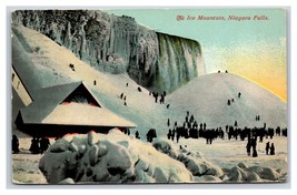 Ice Mountain In Winter Niagara Falls NY New York DB Postcard T20 - £1.52 GBP