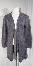 Twelfth Street by Cynthia Vincent Gray Cardigan Sweater Coat, P - $49.49