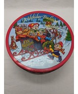 Vintage 1988 Keebler Company A Holiday Tradition 10&quot; Round Cookie Tin 135th - $362.11 MXN